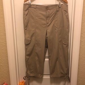 Khakis&Company Capri, Khaki, Sz 14